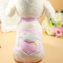 Roupa de Inverno para Cachorro / gato , em Poliéster – Quentinha, Confortável e Fofa
