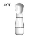 490ML 2 Em 1 Garrafa De Água Portátil Para Gatos Cães E Dispensador Multifuncional