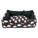 Cama Pet Caminha para Cachorro ou Gato M 100% Algodão + Ossinho.