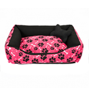 Cama Pet Caminha para Cachorro ou Gato M 100% Algodão + Ossinho.