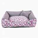 Cama Pet Caminha para Cachorro ou Gato M 100% Algodão + Ossinho.