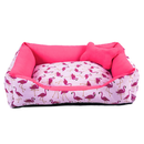 Cama Pet Caminha para Cachorro ou Gato M 100% Algodão + Ossinho.