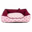 Cama Pet Caminha para Cachorro ou Gato M 100% Algodão + Ossinho.