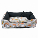 Cama Pet Caminha para Cachorro ou Gato M 100% Algodão + Ossinho.