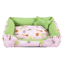 Cama Pet Caminha para Cachorro ou Gato M 100% Algodão + Ossinho.