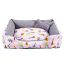 Cama Pet Caminha para Cachorro ou Gato M 100% Algodão + Ossinho.