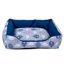 Cama Pet Caminha para Cachorro ou Gato M 100% Algodão + Ossinho.