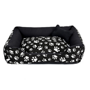 Cama Pet Caminha para Cachorro ou Gato M 100% Algodão + Ossinho.