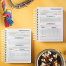 Caderneta/Diário Pet de Vacinação - Capa com varias Raças ou foto do seu Pet