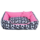 Cama Pet Caminha para Cachorro ou Gato M 100% Algodão + Ossinho.