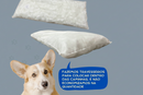 Cama Pet Grande Para Cães e Gatos Colchonete Pet 70x60 Com Zíper Colchonete Fundo Emborrachado
