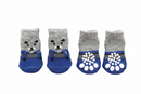 Meia Para Pets Cachorro e Gato Tamanho P M G KIT com 4 Peças