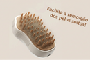 Escova Vapor Pet Elétrica 3 Em 1 cães e gatos ! Massagem, Tira Pelos.