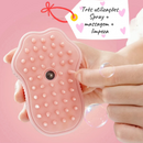 Escova Vapor Pet Elétrica 3 Em 1 cães e gatos ! Massagem, Tira Pelos.