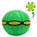 Bola Mágica Voadora LED 2 em 1 – Vira Disco UFO | Brinquedo Interativo para Pet e Infantil