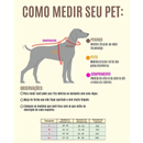 Coleira Peitoral para cachorro pequenos e médios com guia para pet colete confortável