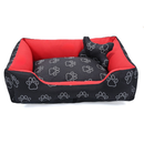 Cama Pet Caminha para Cachorro ou Gato M 100% Algodão + Ossinho.
