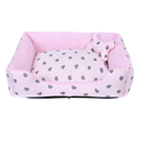 Cama Pet Caminha para Cachorro ou Gato M 100% Algodão + Ossinho.