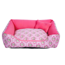 Cama Pet Caminha para Cachorro ou Gato M 100% Algodão + Ossinho.