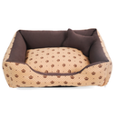 Cama Pet Caminha para Cachorro ou Gato M 100% Algodão + Ossinho.