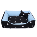 Cama Pet Caminha para Cachorro ou Gato M 100% Algodão + Ossinho.