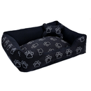Cama Pet Caminha para Cachorro ou Gato M 100% Algodão + Ossinho