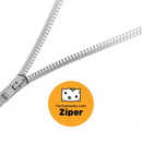 Cama Colchonete Almofada para Cachorro ou Gato Pet Pequeno Médio e Grande Lavável com Zíper