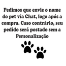 COMEDOURO DUPLO ELEVADO GATOS CÃES DE PEQUENO PORTE 3MM PRETO PERSONALIZADO