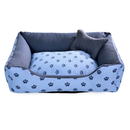 Cama Pet Caminha para Cachorro ou Gato M 100% Algodão + Ossinho