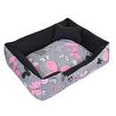 Cama Pet Caminha para Cachorro ou Gato M 100% Algodão + Ossinho.