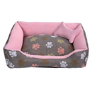 Cama Pet Caminha para Cachorro ou Gato M 100% Algodão + Ossinho.