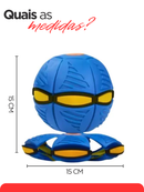 Bola Mágica Voadora LED 2 em 1 | Vira Disco UFO | Pet e Infantil | Envio Full Brasil Entrega Rápida