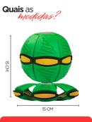 Bola Mágica Voadora LED 2 em 1 | Vira Disco UFO | Pet e Infantil | Envio Full Brasil Entrega Rápida