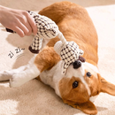 Brinquedo De Pelúcia Para Mastigar Cachorro – Interativo Animais De Estimação Que Faz Barulho Limpeza , Morder E Entrete