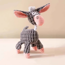 Brinquedo de Pelúcia Interativo para Cachorro com Som – Mordedor que Limpa os Dentes