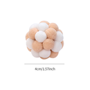 Bola Interativa com Sino para Gato – Brinquedo Colorido Artesanal Saltitante