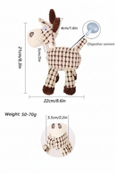 Brinquedo De Pelúcia Para Mastigar Cachorro – Interativo Animais De Estimação Que Faz Barulho Limpeza , Morder E Entrete
